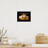 Matthew 28:6 poster (Keuken)