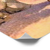 Matthew 3:13-17 Jezus is gepantseerd Poster (Hoek)