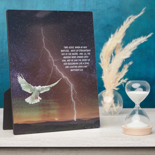 MATTHEW 3:16 FOTOPLAAT (Zijkant)