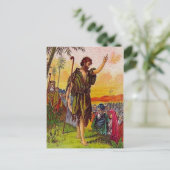 Matthew 3:1-6 Vertegenwoordigt briefkaart (Staand voorkant)