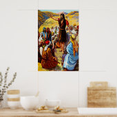 Matthew 3:7 12 John Preaches to the People Poster (Keuken)