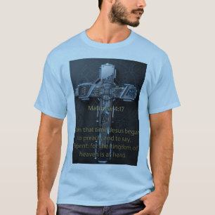 Matthew 4:17 – Bekeer je Kruis T-shirt