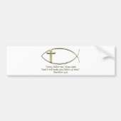 Matthew 4:19 bumpersticker (Voorkant)