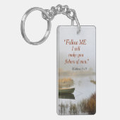 Matthew 4:19 Ik maak jullie vissers van mannen, Bi Sleutelhanger (Voorkant Links)