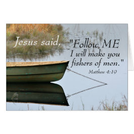 Matthew 4:19 Ik maak jullie vissers van mannen, Ka