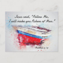 Matthew 4:19 Jezus zei: "Volg me Bijbelverse"