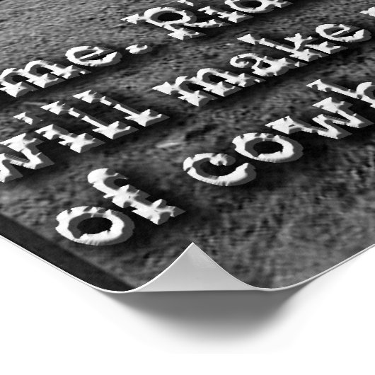 Matthew 4:19 Vereenvoudigde Cowboy versie Poster (Hoek)