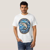 Matthew 4:19 Volg Mij Discipelschap T-shirt (Voorkant volledig)