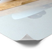 Matthew 4:4 Man leeft niet alleen van brood Poster (Hoek)