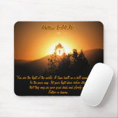 Matthew 5:14,16 City on A Hill Muismat (Met muis)