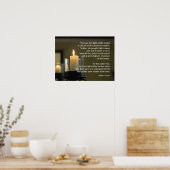 Matthew 5:14-16 Light of the World POSTER (Keuken)