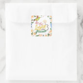 Matthew 5:14 BE THE LIGHT Square Sticker (Tas)