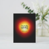 Matthew 5:14 briefkaart (Staand voorkant)