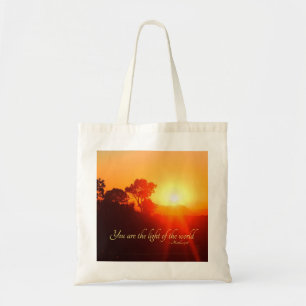 Matthew 5:14 Jij bent het Licht van de Wereld, Bij Tote Bag