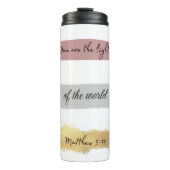 Matthew 5:14 thermosbeker (Voorkant)