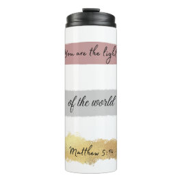 Matthew 5:14 thermosbeker