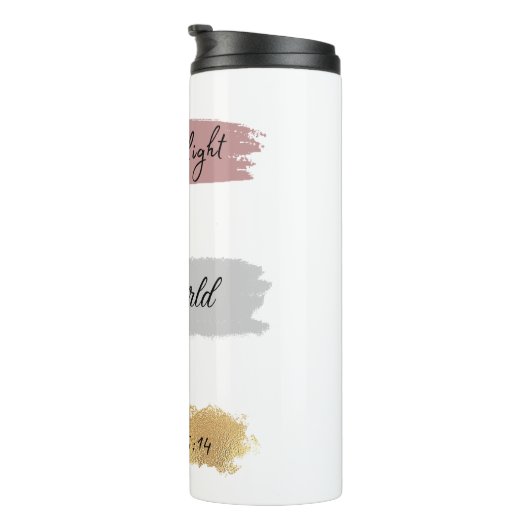 Matthew 5:14 thermosbeker (Geroteerd rechts)