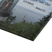 Matthew 5:16 Laat je licht zo schijnen voor mannen Snijplank (Hoek)