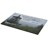 Matthew 5:16 Laat je licht zo schijnen voor mannen Snijplank (Hoek)