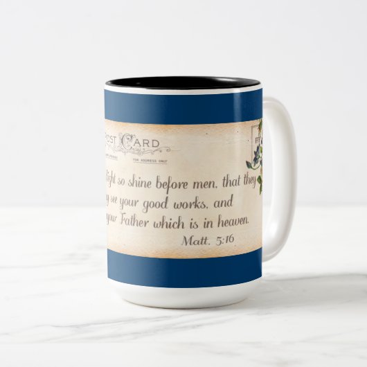 Matthew 5:16 mok (Voorkant rechts)