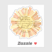 Matthew 5:16 sticker (Vel)