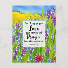 Matthew 5:44 Ik zeg tegen je: Liefde van je vijand