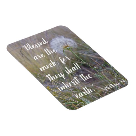 Matthew 5:5 magneet (Rechterzijde)