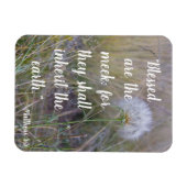 Matthew 5:5 magneet (Horizontaal)