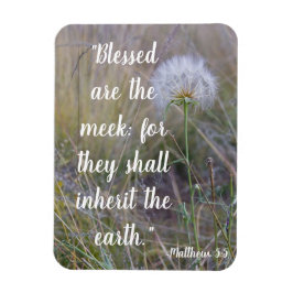 Matthew 5:5 magneet