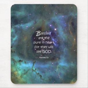 Matthew 5:8 muismat