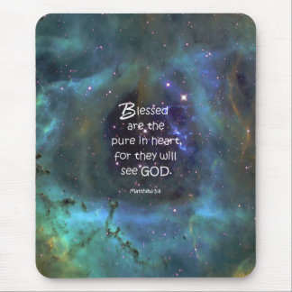 Matthew 5:8 muismat