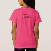 Matthew 5:8 t-shirt (Achterkant)