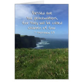 Matthew 5:9 Blessed zijn de Vreemakers, Ierland (Voorkant)