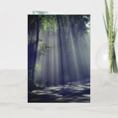 Matthew 6:10 Op Aarde zoals het in de hemel is Kaart (Achterkant)