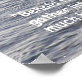 Matthew 6:26 het Poster van de Manuscript (Hoek)