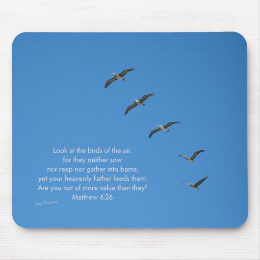 Matthew 6:26 muismat (Voorkant)