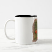 MATTHEW 6:28 - Coffee Mug Tweekleurige Koffiemok (Links)