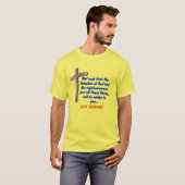 Matthew 6:33 Kruis T-shirt (Voorkant volledig)