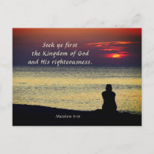 Matthew 6:33 Zoekt het Eerste Koninkrijk van Goede