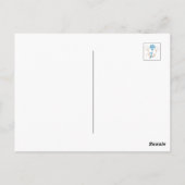 Matthew 6:34 Bijbelversie Briefkaart (Achterkant)