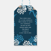 Matthew 6:34 Bijbelversie Cadeaulabel (Achterkant)