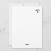 Matthew 6:34 Bijbelversie Feestdagenkaart (Achterkant)