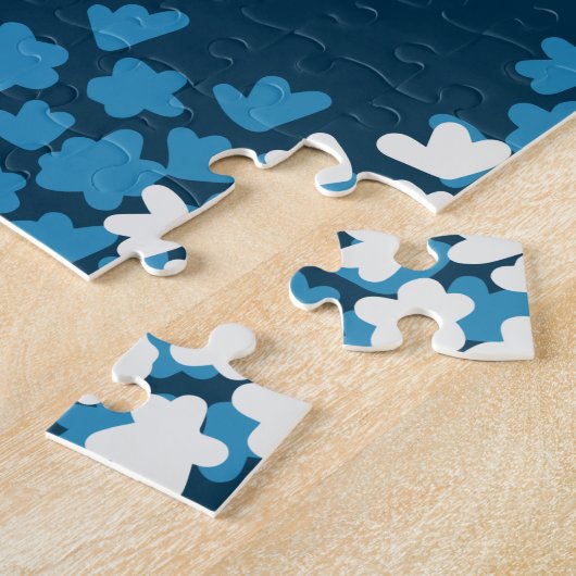 Matthew 6:34 Bijbelversie Legpuzzel (Zijkant)