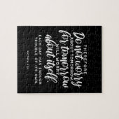 Matthew 6:34 Bijbelversie Legpuzzel (Horizontaal)