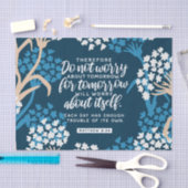 Matthew 6:34 Bijbelversie Tissuepapier (Craft)