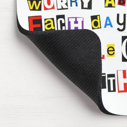 Matthew 6:34 muismat (Hoek)