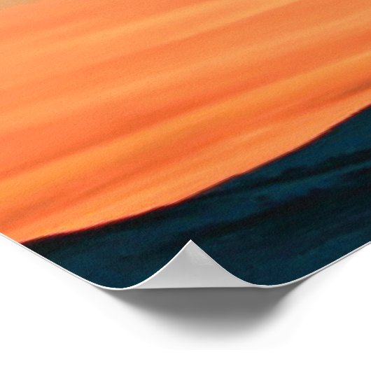 Matthew 6:34 Sunset Poster (Hoek)