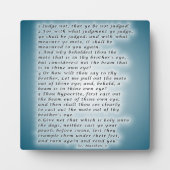 Matthew 7:1-6 fotoplaat (Voorkant)