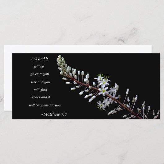 Matthew 7:7 (Voorkant / Achterkant)