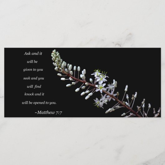 Matthew 7:7 (Voorkant)